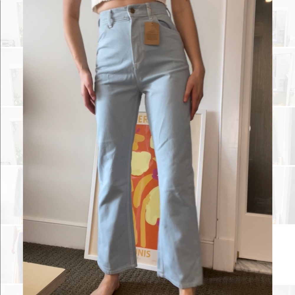 Rudy jude bell bottom powder blue